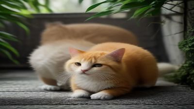 猫咪社区直播预告封面，兽医专家在线解答猫咪健康问题直播间画面